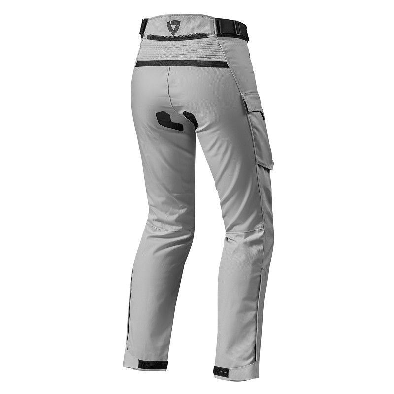 Pantaloni de motocicletă Revit Enterprise 2 Silver Cropped  pentru femei lichidare