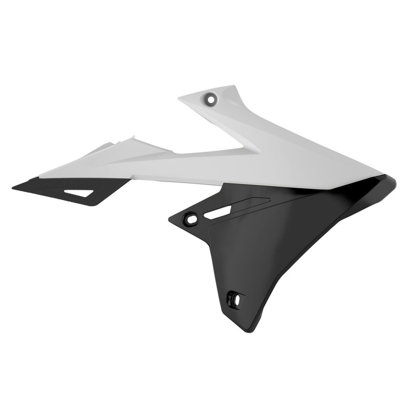 Radiator scoops POLISPORT alb/negru