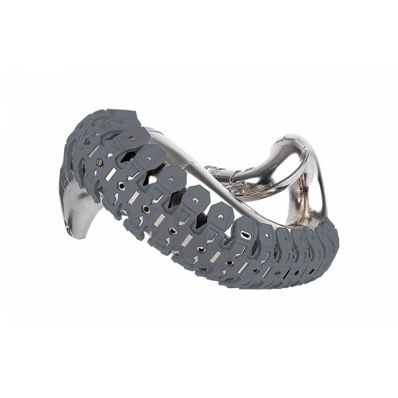 Exhaust pipe guard POLISPORT ARMADILLO Nardo Grey