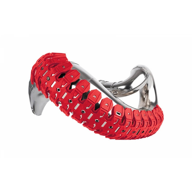 Exhaust pipe guard POLISPORT ARMADILLO Rosu