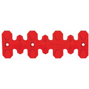 Exhaust head pipe guard POLISPORT ARMADILLO 8483700004 standard Rosu