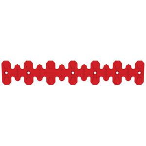 Exhaust head pipe guard POLISPORT ARMADILLO 8483800004 lung Rosu