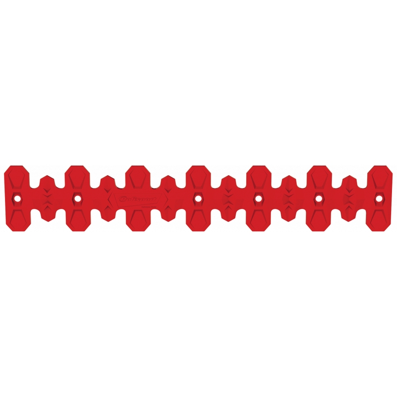 Exhaust head pipe guard POLISPORT ARMADILLO lung Rosu