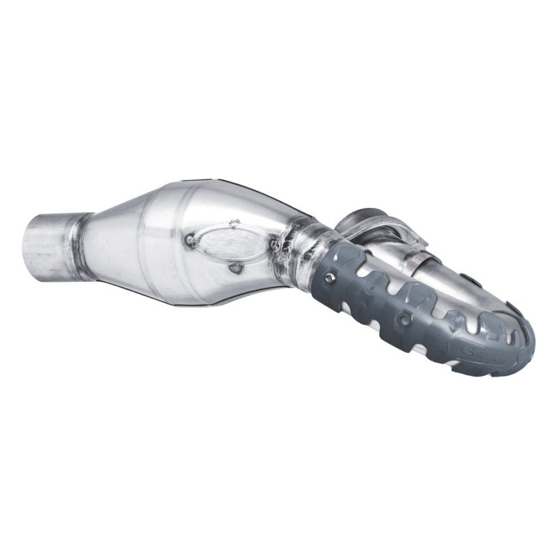Head pipe guard POLISPORT ARMADILLO (short version) nardo grey