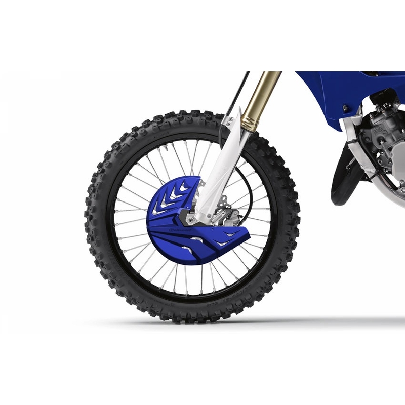 Disc & bottom fork protector POLISPORT PERFORMANCE alb/negru