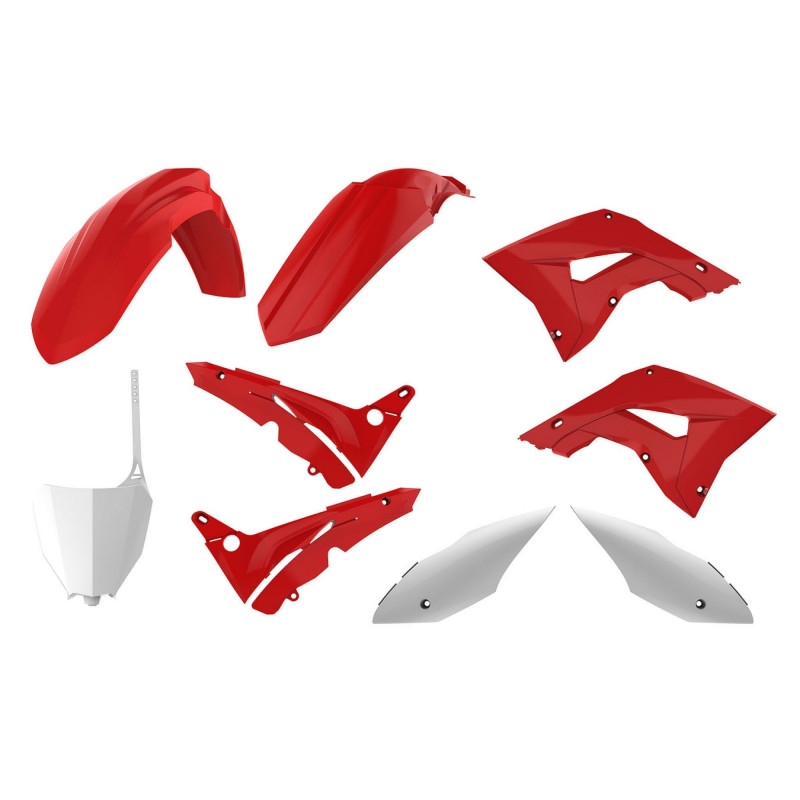 Kit plastice POLISPORT restyling OEM Color pentru HONDA CR 125 R 2002-2007, HONDA CR 250 R 2002-2007