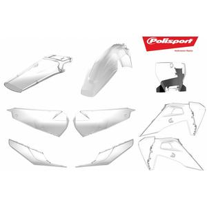 Kit plastice POLISPORT 90800 clear 18
