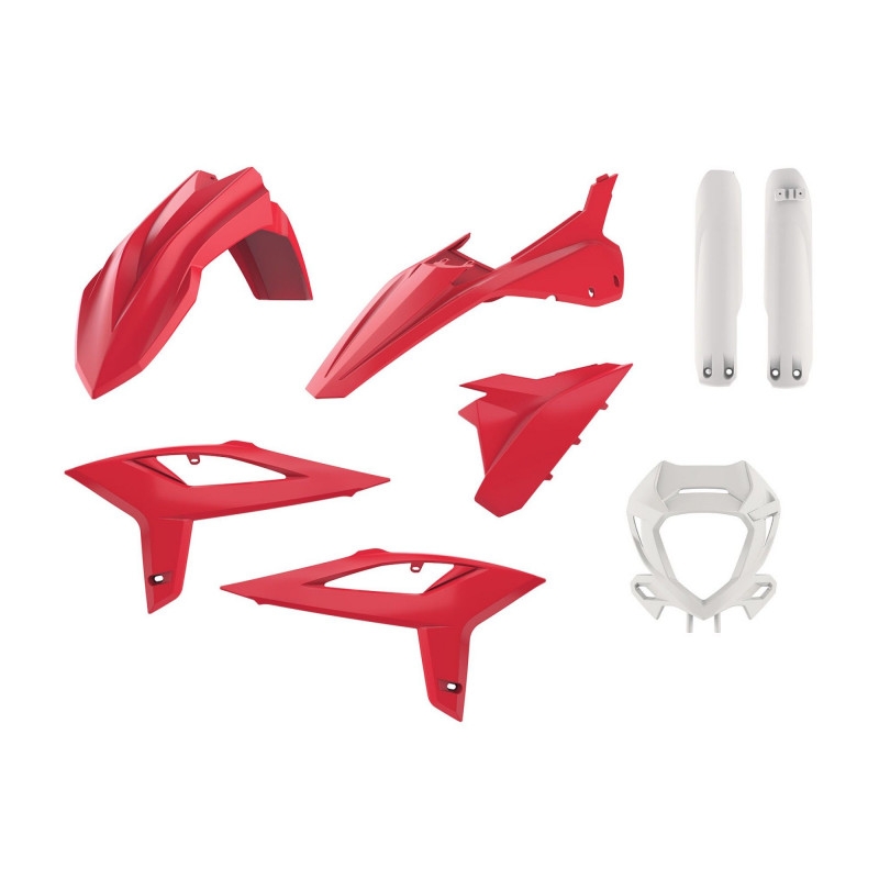Kit plastice POLISPORT Rosu