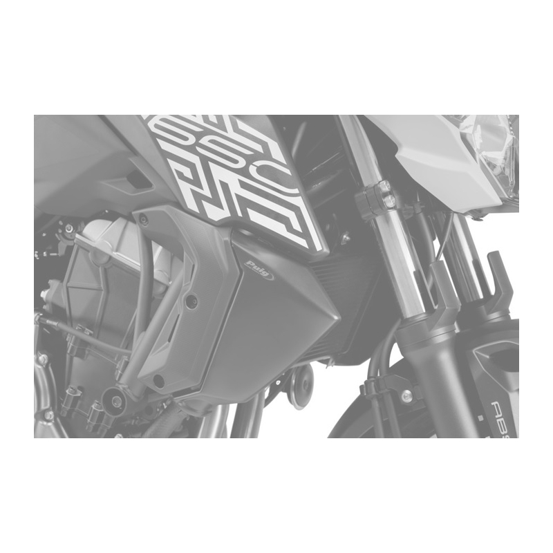 Radiator side panels PUIG carbon look