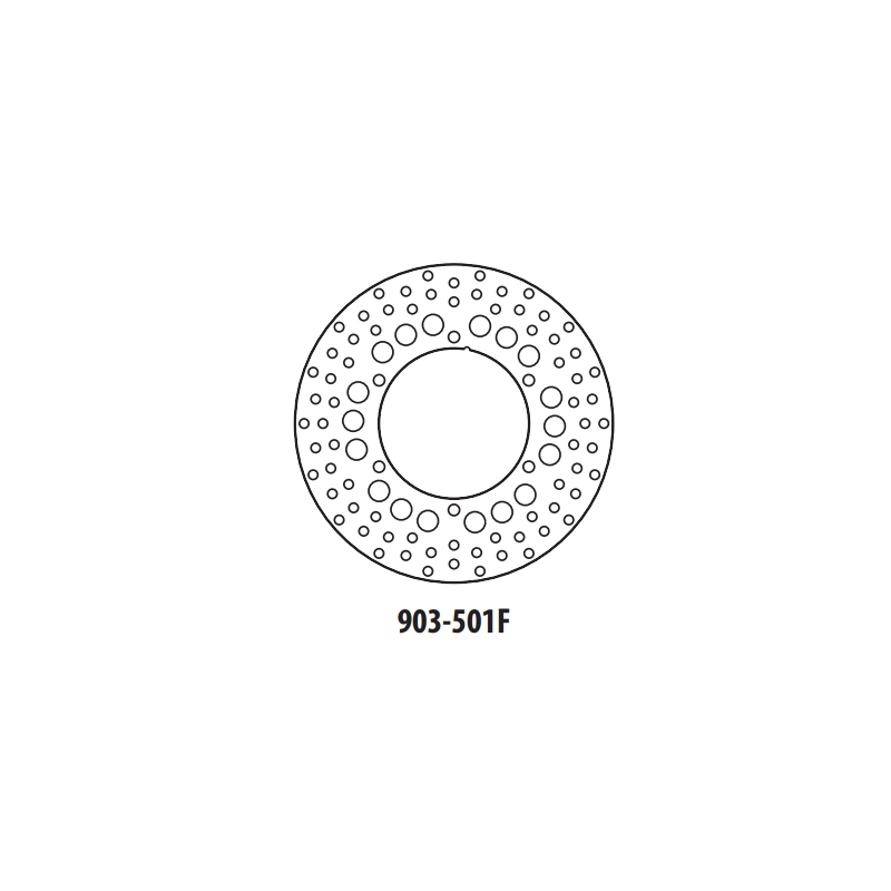 Disc de frana GOLDFREN fata 245 mm