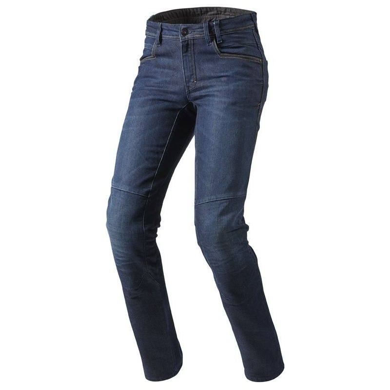 Revit Seattle Seattle Dark Blue Motociclete Jeans lichidare