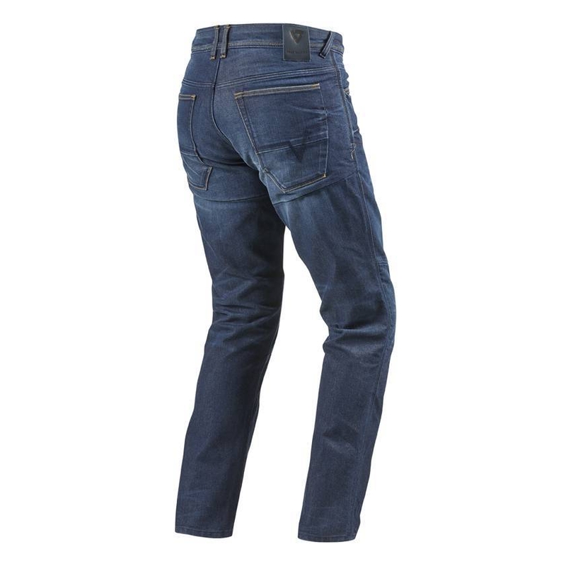 Revit Seattle Seattle Dark Blue Motociclete Jeans lichidare