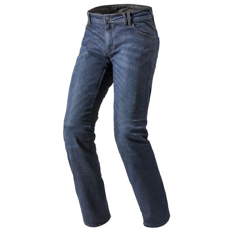 Revit Rockefeller Blue Motociclete Jeans albastru lichidare