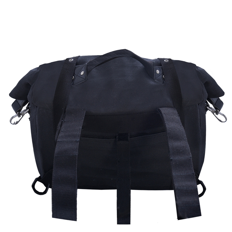 Pungi laterale Oxford Heritage Black 40l pentru motociclete