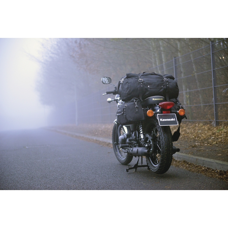 Pungi laterale Oxford Heritage Black 40l pentru motociclete