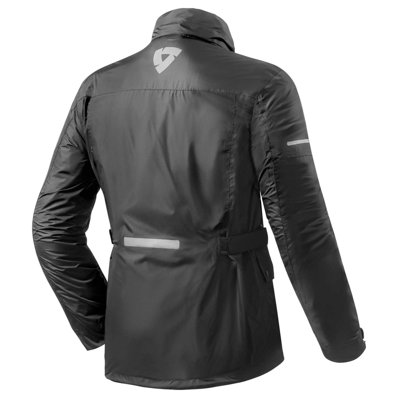 Revit Quartz H2O jachetă de ploaie pentru motociclete negru