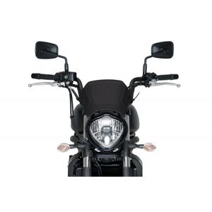 Parbriz PUIG FRONTAL PLATE 3592N Negru aluminium