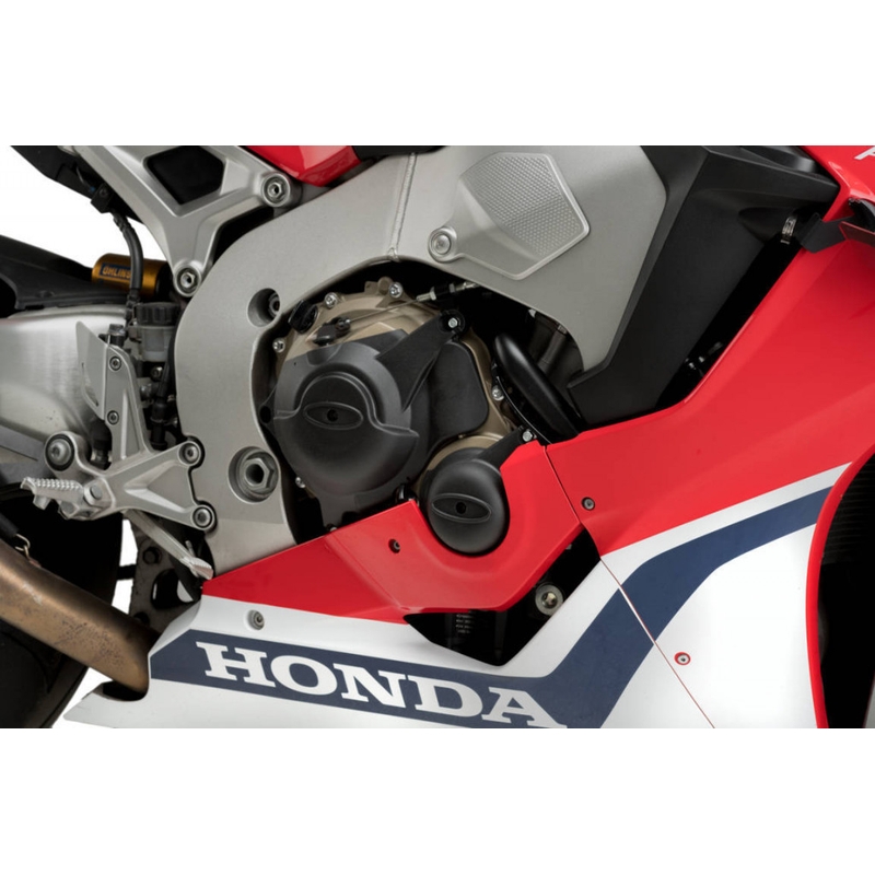 Engine protective covers PUIG Negru included right, left and alternator caps