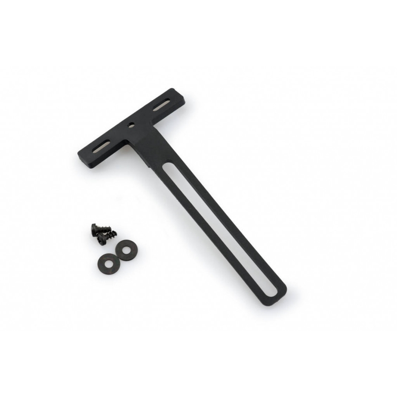 Nylon support to move homologated reflector PUIG Negru