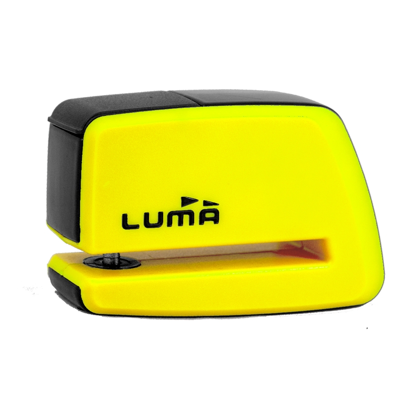 Lock LUMA ENDURO 91D with bag galben