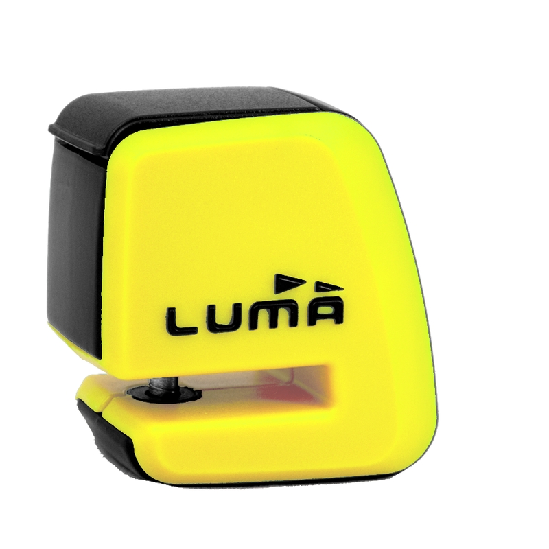 Lock LUMA ENDURO 92D with bag galben