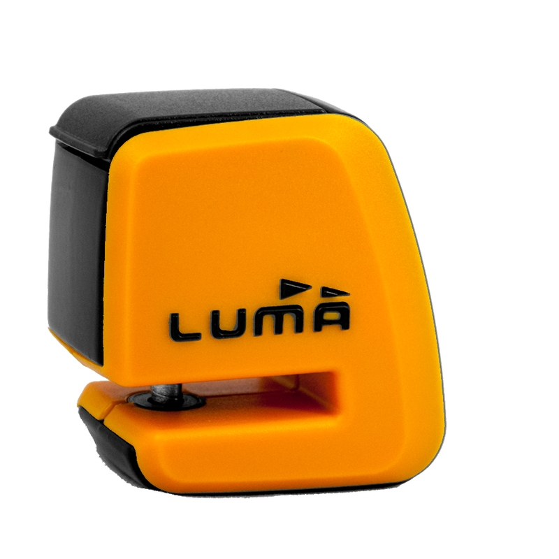 Lock LUMA ENDURO 92D with bag portocaliu
