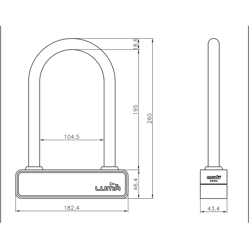 Lock LUMA ESCUDO 55 175x245 Alb