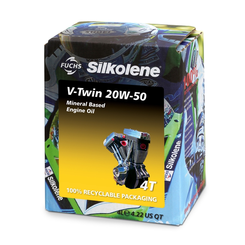Ulei de motor SILKOLENE V-TWIN 20W-50 MINERAL 4 l