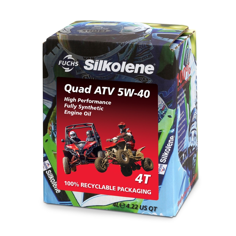 Ulei de motor SILKOLENE QUAD ATV 5W-40 4 l