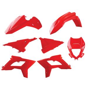 Kit plastice POLISPORT 91085 restyling Rosu