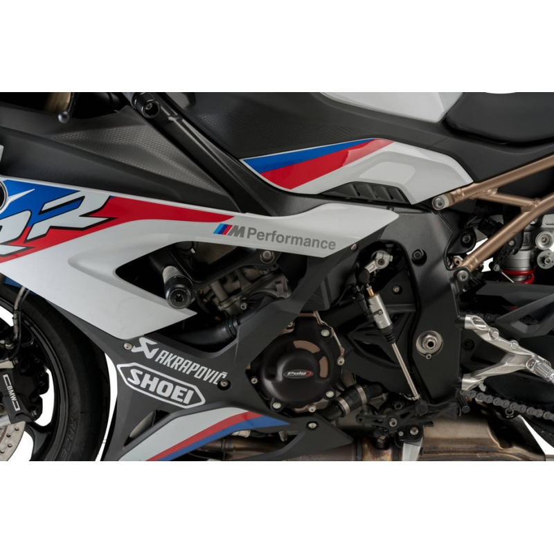 Engine protective covers PUIG Negru included right, left and alternator caps