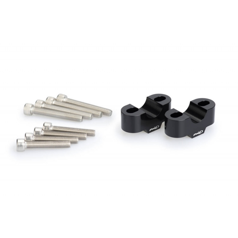 Risers PUIG Negru height 20mm, d 22mm