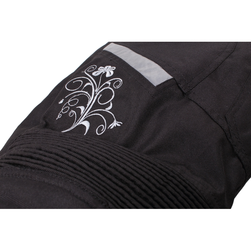 RSA Devil Pantaloni Moto Negru pentru femei RSA Devil Vânzare výprodej lichidare