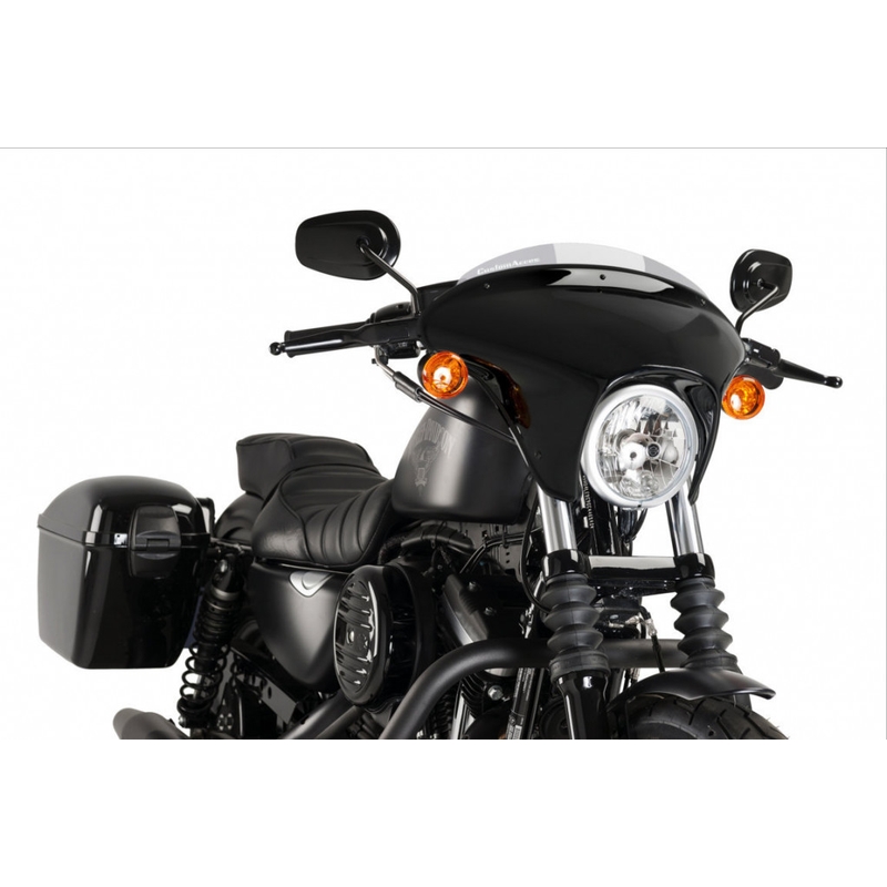 Parbriz PUIG BATWING SML smoke standard pentru HARLEY DAVIDSON XL 883 Sportster 2009-2020, HARLEY DAVIDSON XL 883 N Sportster Iron 2009-2020