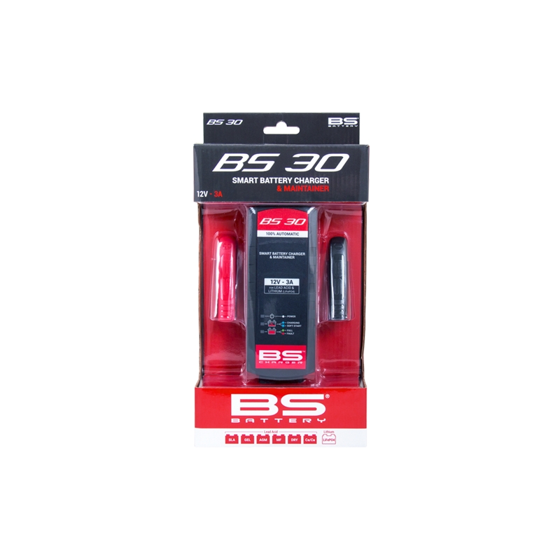Incarcator de baterii BS-BATTERY SMART (suitable also for Lithium) 12V 3A