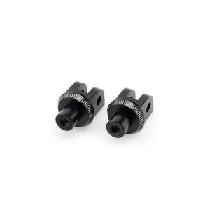 Footpeg adapters PUIG 3869N Negru