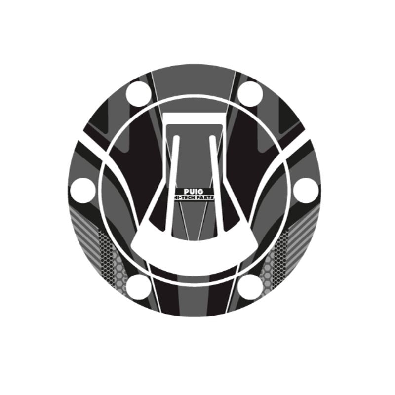 Fuel cap cover PUIG RADIKAL gri