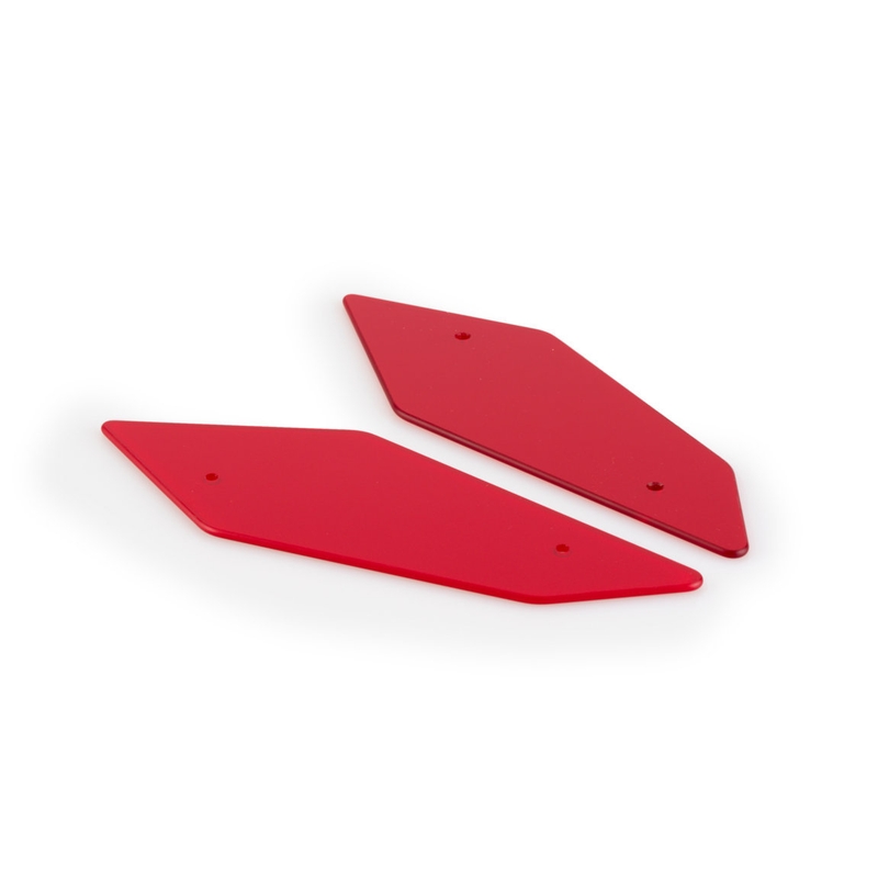 Spare deflectors PUIG DOWNFORCE Rosu