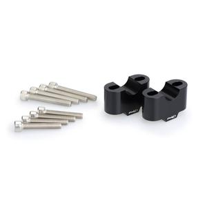 Risers PUIG 3672N Negru height 30mm, d 22mm