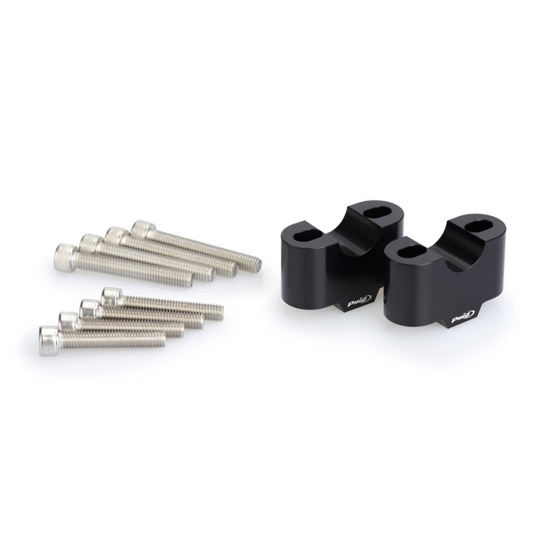 Risers PUIG Negru height 30mm, d 22mm