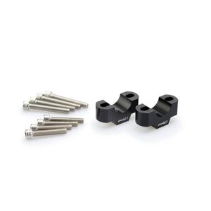 Risers PUIG 3740N Negru height 20mm, d 29mm