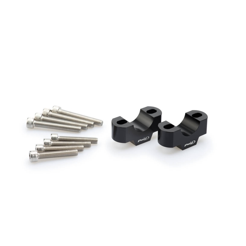 Risers PUIG Negru height 20mm, d 29mm