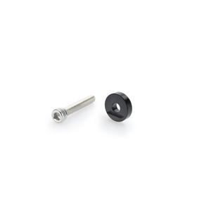 Mirror adaptor PUIG 20310N Negru bar end