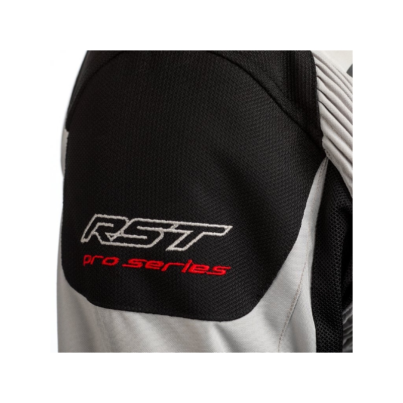Jachetă pentru motociclete RST Pro Series Ventilator-X CE negru-argintiu lichidare