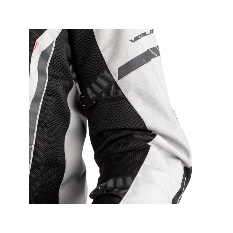 Jachetă pentru motociclete RST Pro Series Ventilator-X CE negru-argintiu lichidare