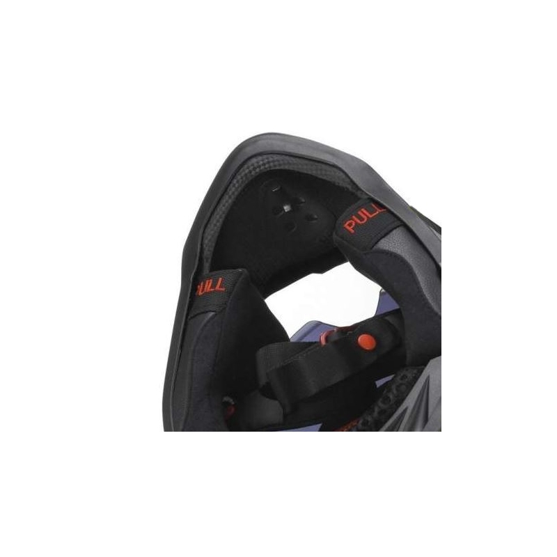 Cască de enduro LS2 MX436 Pioneer Trigger negru-alb-titaniu