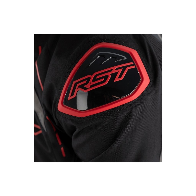 Jachetă pentru motociclete RST S-1 CE negru-gri-roșu lichidare