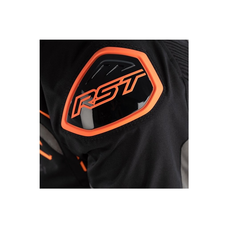 Jachetă pentru motociclete RST S-1 CE negru-gri-portocaliu lichidare