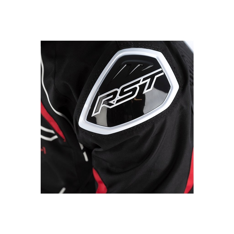 Jachetă pentru motociclete RST S-1 CE negru-roșu-alb lichidare