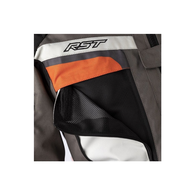 Geacă de motocicletă RST Pro Series Adventure-Xtreme CE negru-gri-argintiu-portocaliu
